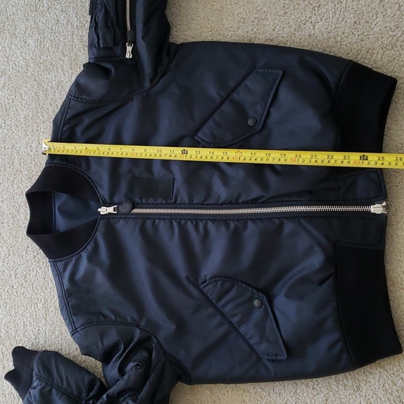 BURBERRY REVERSIBLE TB MONOGRAM ECONYL BOMBER JACKET - Picture 12 of 12